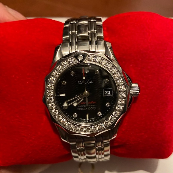 Omega Seamaster Diamond Bezel / Sapphire Crystal
